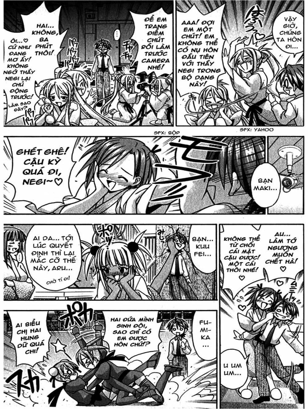 Truyện Tranh Pháp Sư Tí Hon Negima - Mahou Sensei Negima! trang 10