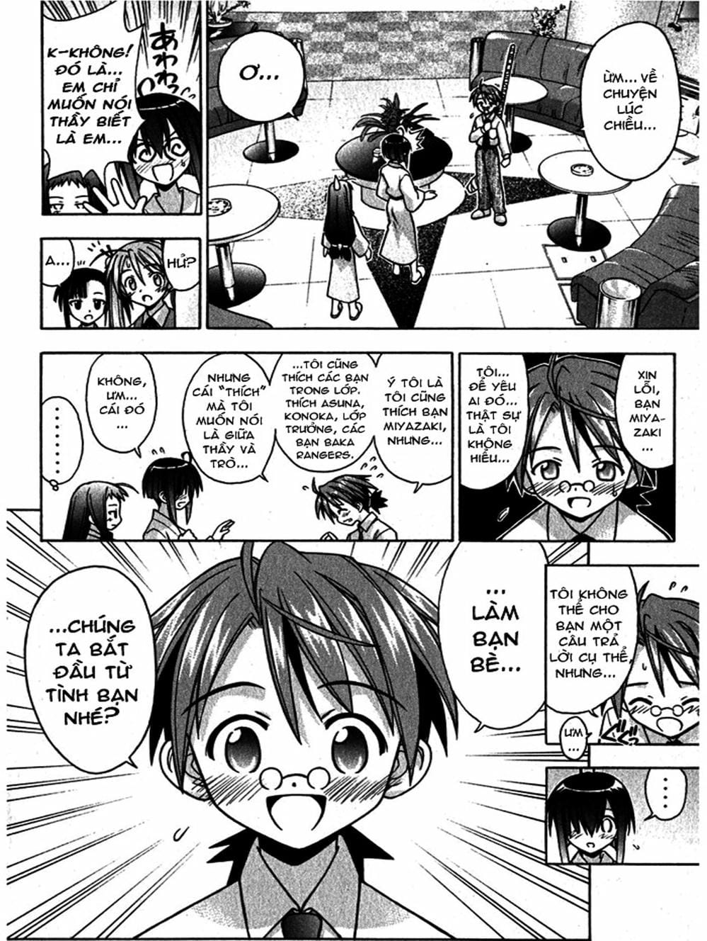 Truyện Tranh Pháp Sư Tí Hon Negima - Mahou Sensei Negima! trang 10