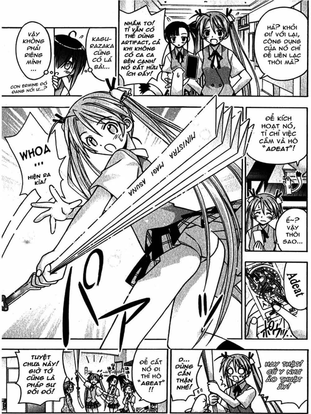 Truyện Tranh Pháp Sư Tí Hon Negima - Mahou Sensei Negima! trang 10