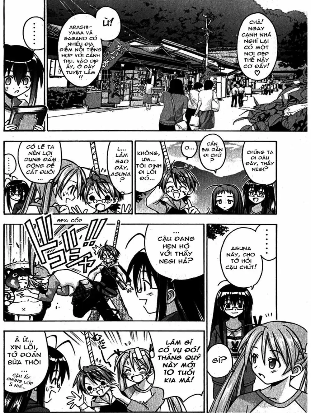 Truyện Tranh Pháp Sư Tí Hon Negima - Mahou Sensei Negima! trang 10