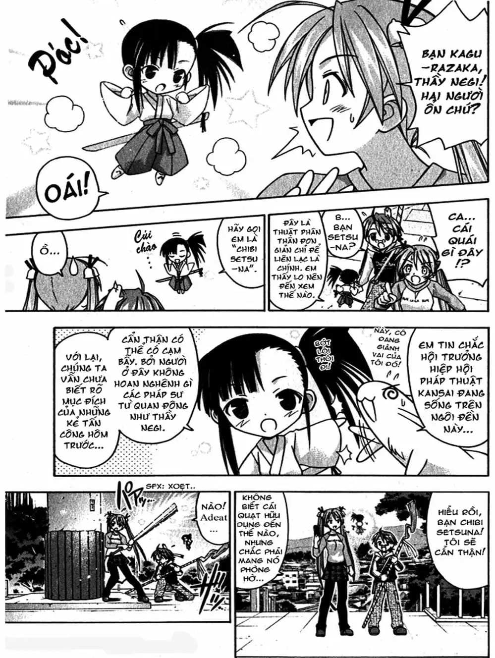 Truyện Tranh Pháp Sư Tí Hon Negima - Mahou Sensei Negima! trang 10