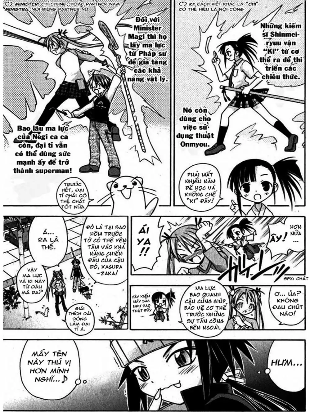 Truyện Tranh Pháp Sư Tí Hon Negima - Mahou Sensei Negima! trang 10