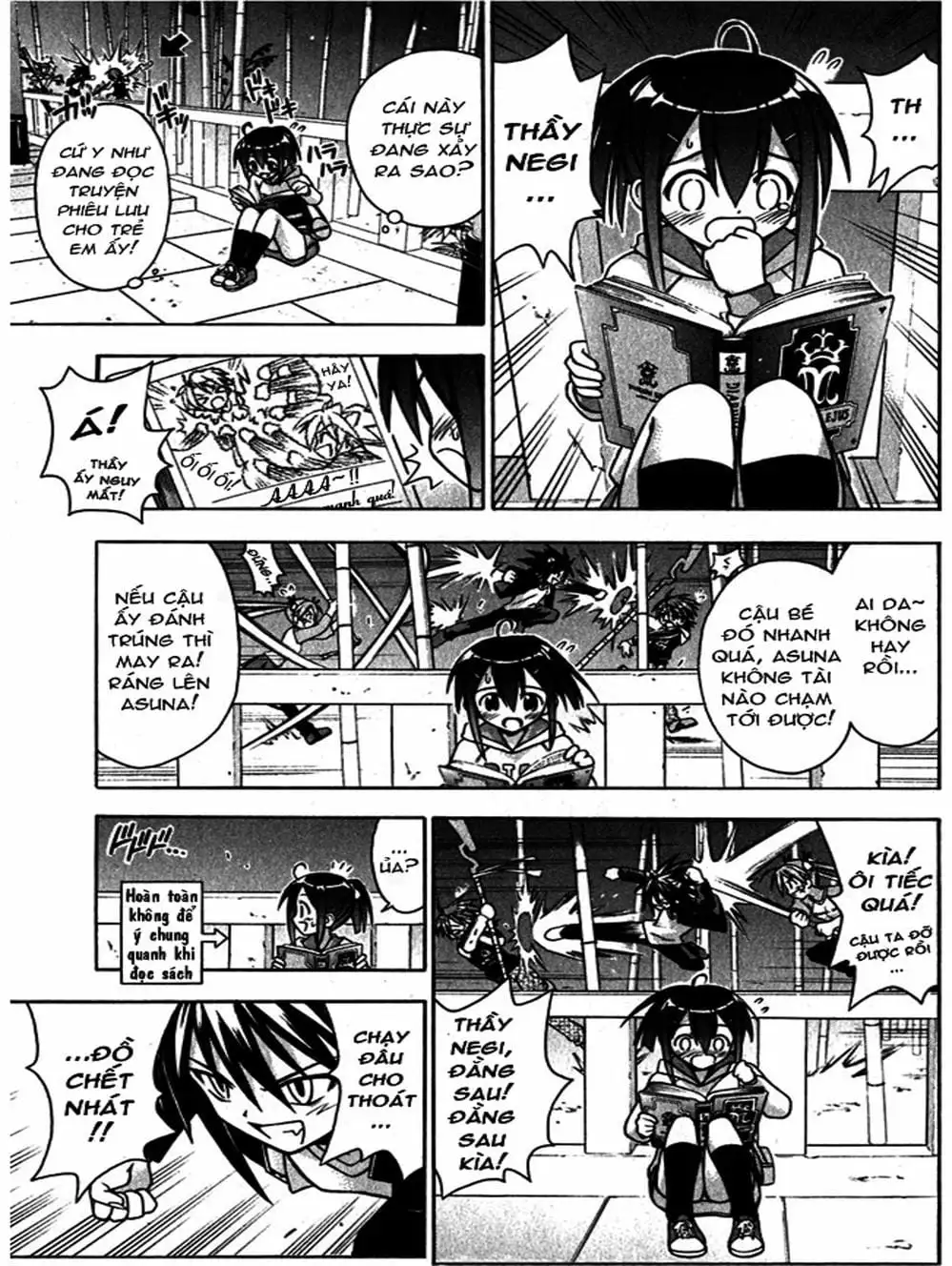 Truyện Tranh Pháp Sư Tí Hon Negima - Mahou Sensei Negima! trang 10