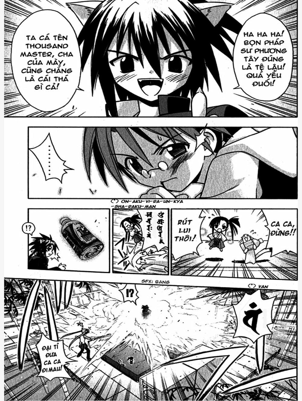 Truyện Tranh Pháp Sư Tí Hon Negima - Mahou Sensei Negima! trang 10