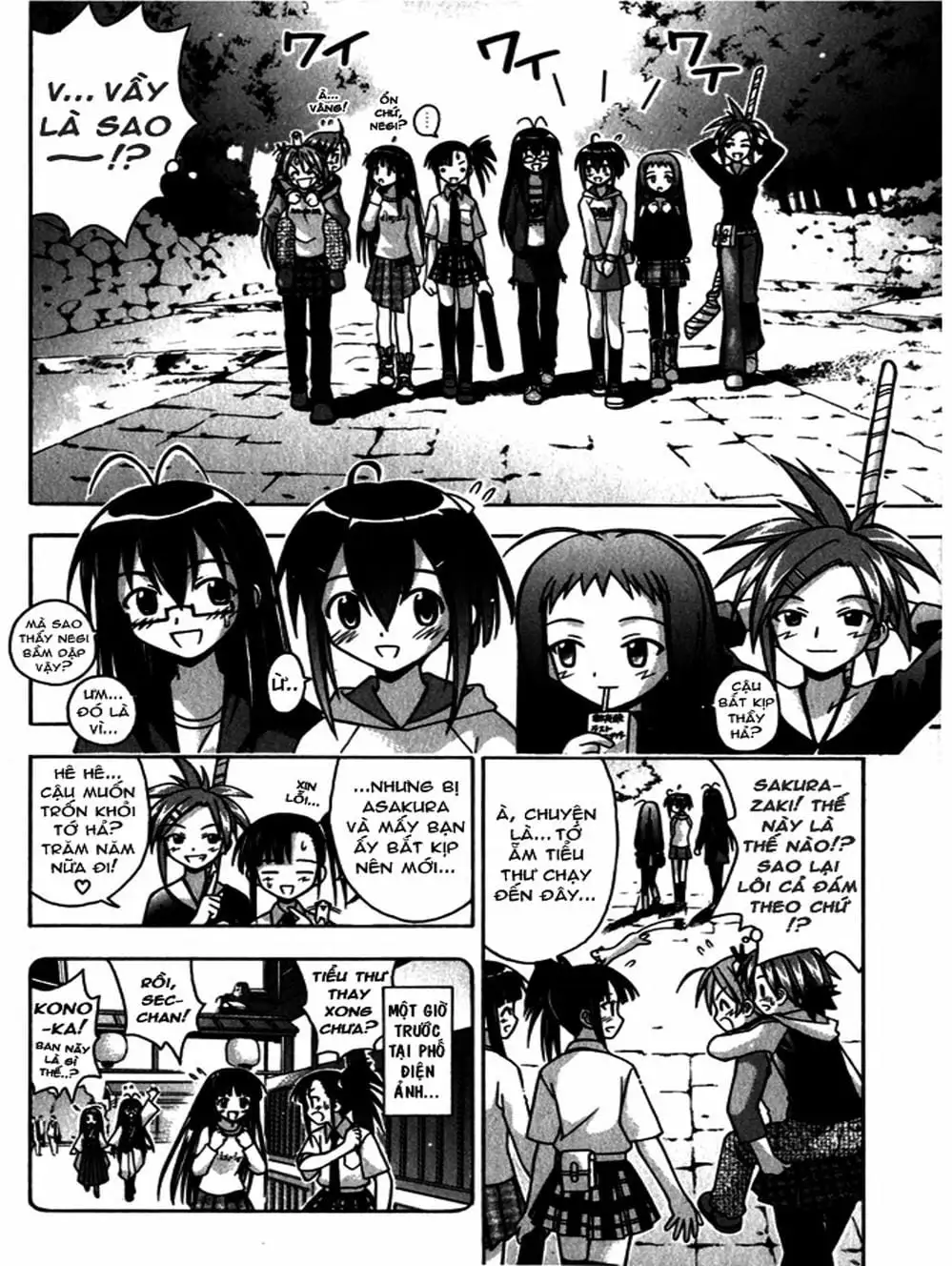 Truyện Tranh Pháp Sư Tí Hon Negima - Mahou Sensei Negima! trang 10