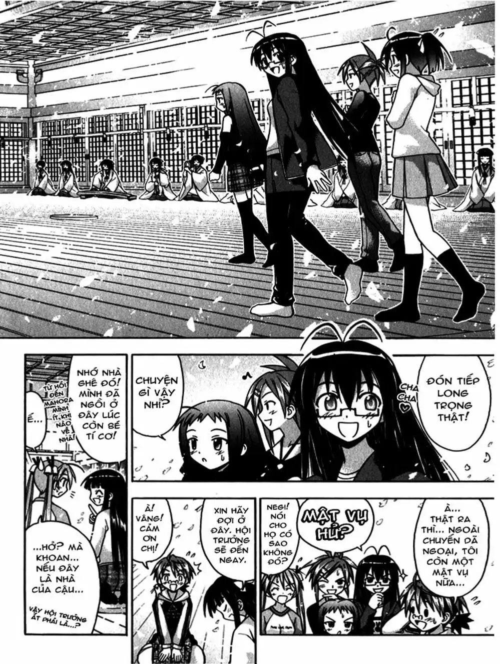 Truyện Tranh Pháp Sư Tí Hon Negima - Mahou Sensei Negima! trang 10