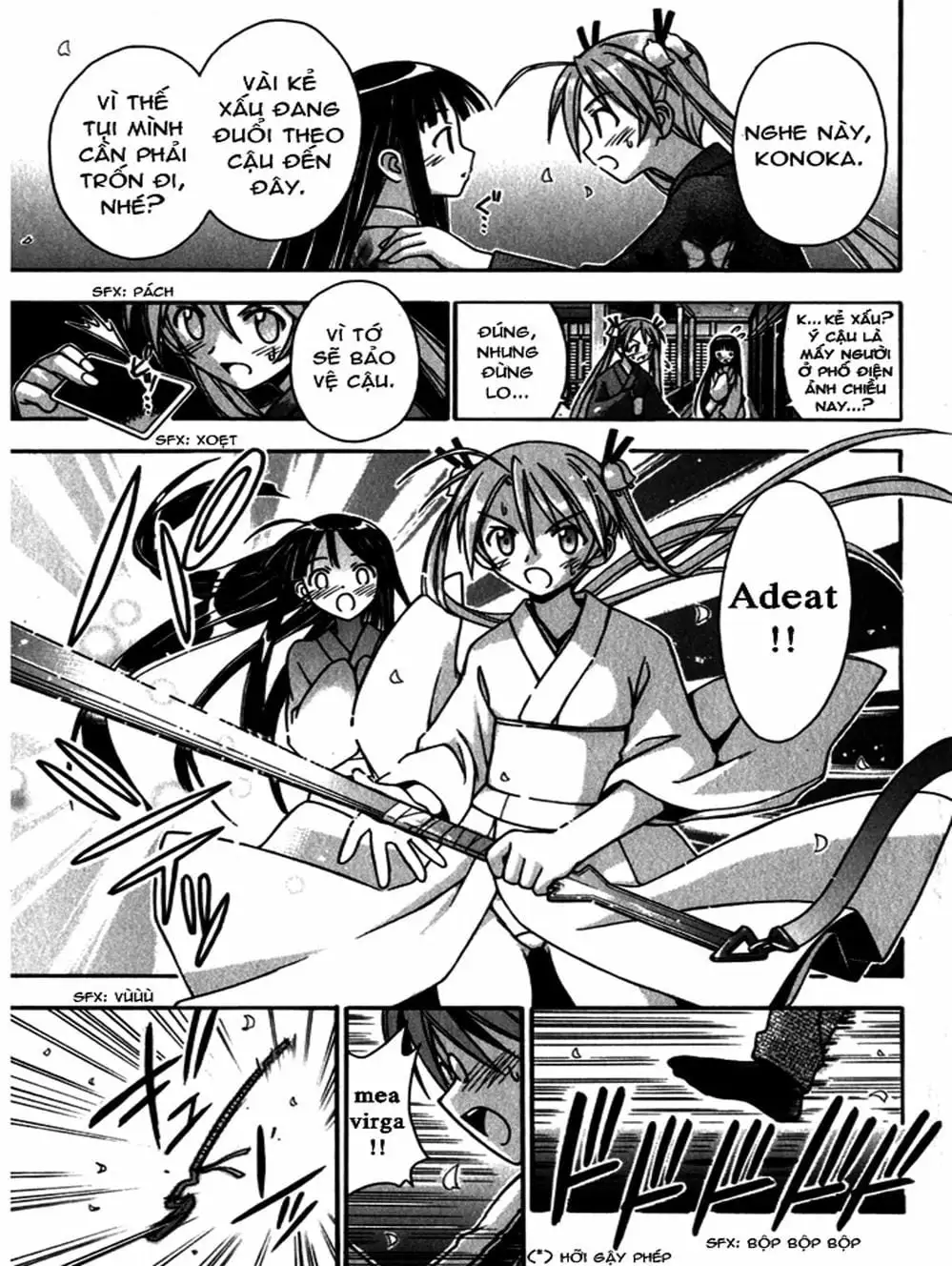 Truyện Tranh Pháp Sư Tí Hon Negima - Mahou Sensei Negima! trang 10