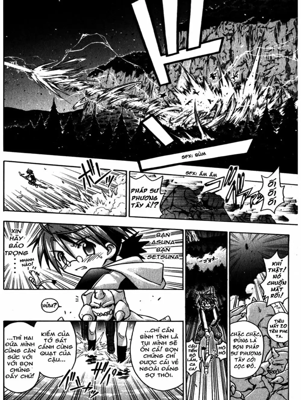 Truyện Tranh Pháp Sư Tí Hon Negima - Mahou Sensei Negima! trang 10