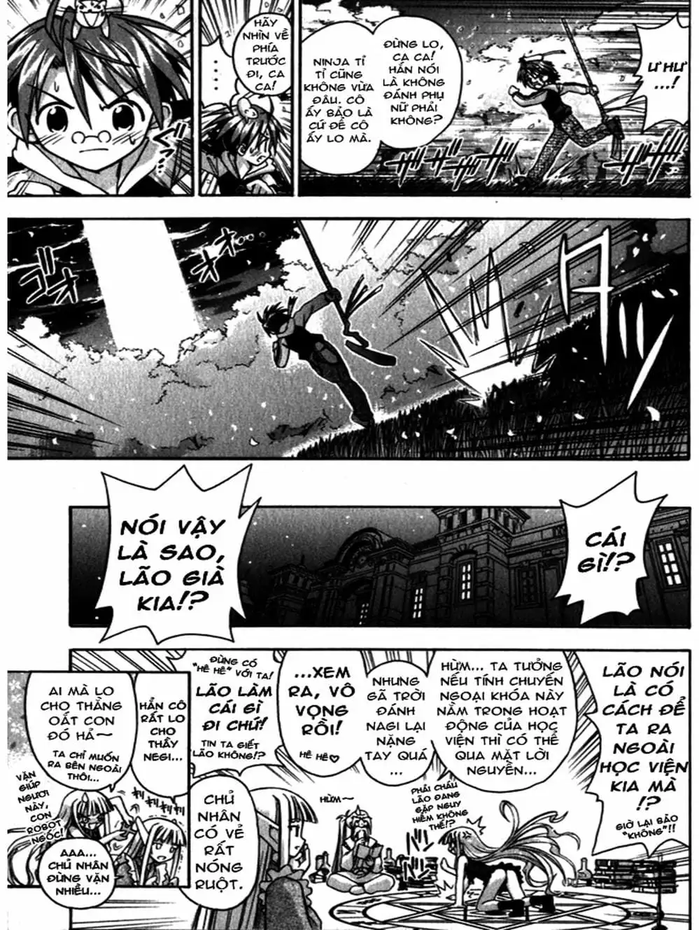 Truyện Tranh Pháp Sư Tí Hon Negima - Mahou Sensei Negima! trang 10