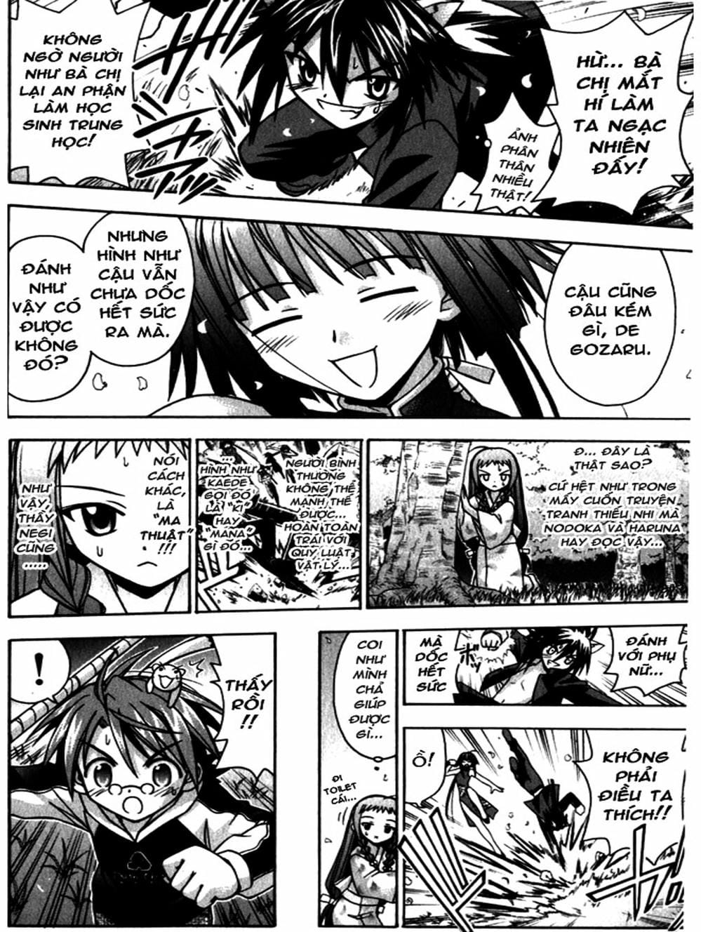 Truyện Tranh Pháp Sư Tí Hon Negima - Mahou Sensei Negima! trang 10