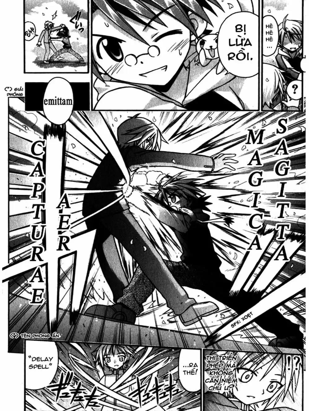 Truyện Tranh Pháp Sư Tí Hon Negima - Mahou Sensei Negima! trang 10