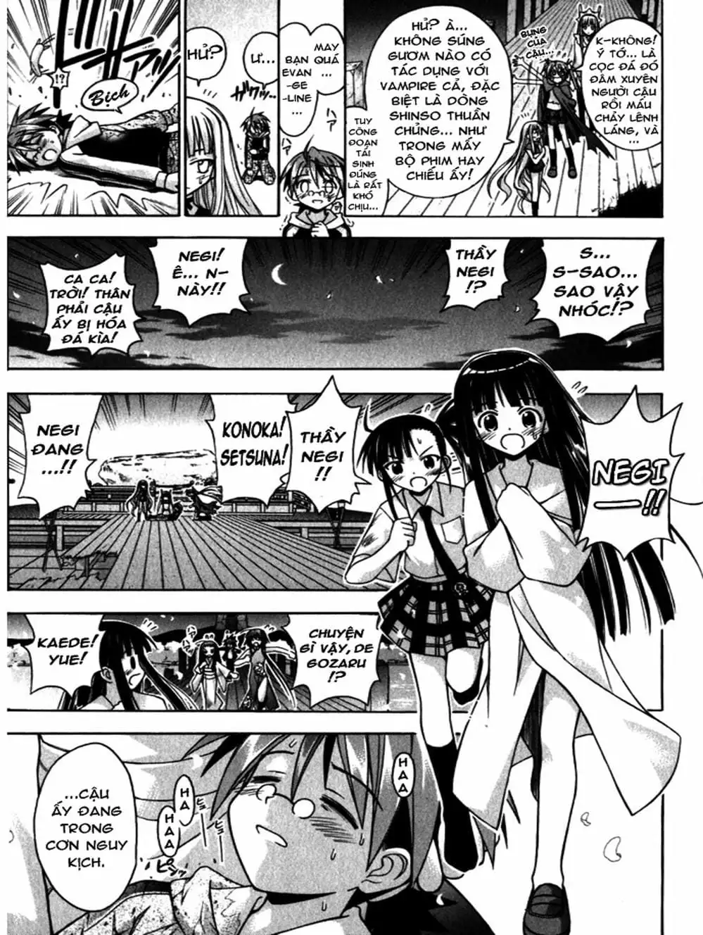 Truyện Tranh Pháp Sư Tí Hon Negima - Mahou Sensei Negima! trang 10