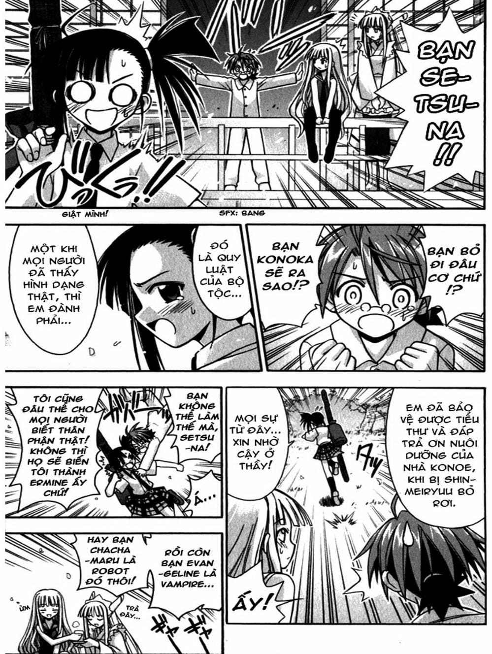 Truyện Tranh Pháp Sư Tí Hon Negima - Mahou Sensei Negima! trang 10