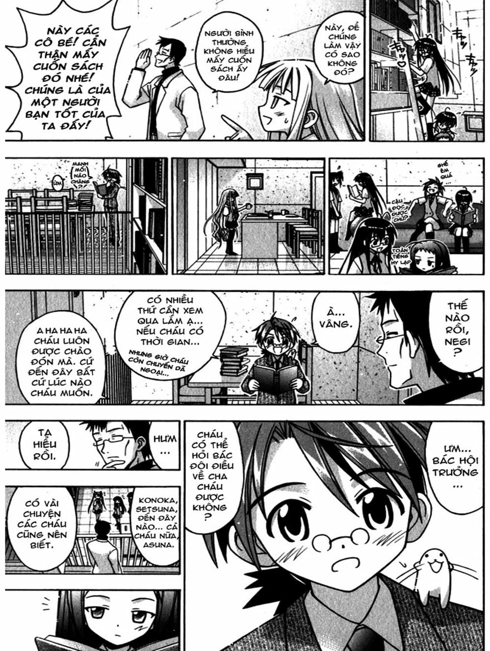 Truyện Tranh Pháp Sư Tí Hon Negima - Mahou Sensei Negima! trang 10