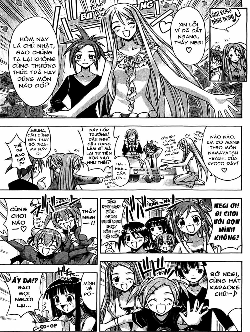 Truyện Tranh Pháp Sư Tí Hon Negima - Mahou Sensei Negima! trang 10