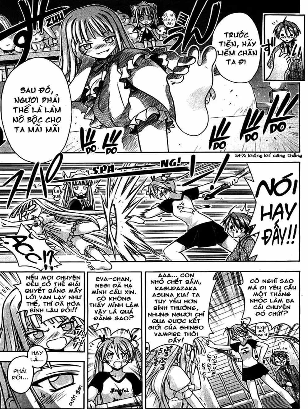 Truyện Tranh Pháp Sư Tí Hon Negima - Mahou Sensei Negima! trang 10