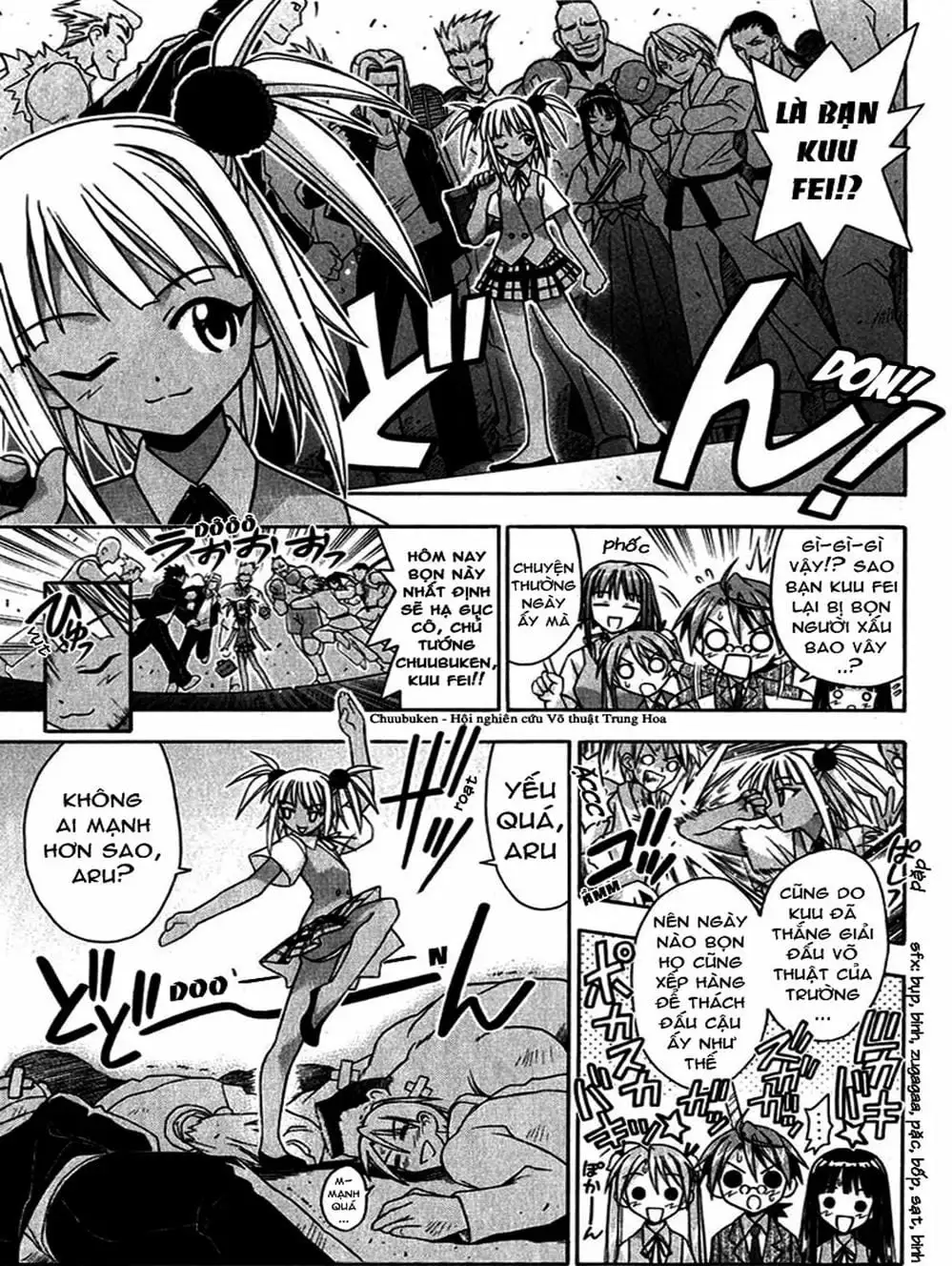 Truyện Tranh Pháp Sư Tí Hon Negima - Mahou Sensei Negima! trang 10