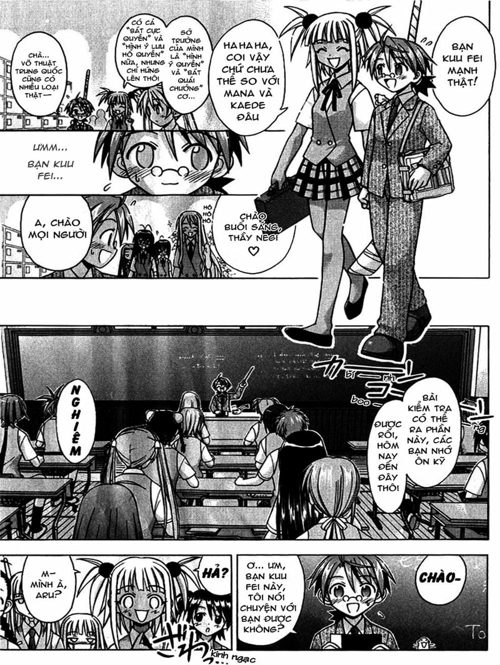 Truyện Tranh Pháp Sư Tí Hon Negima - Mahou Sensei Negima! trang 10