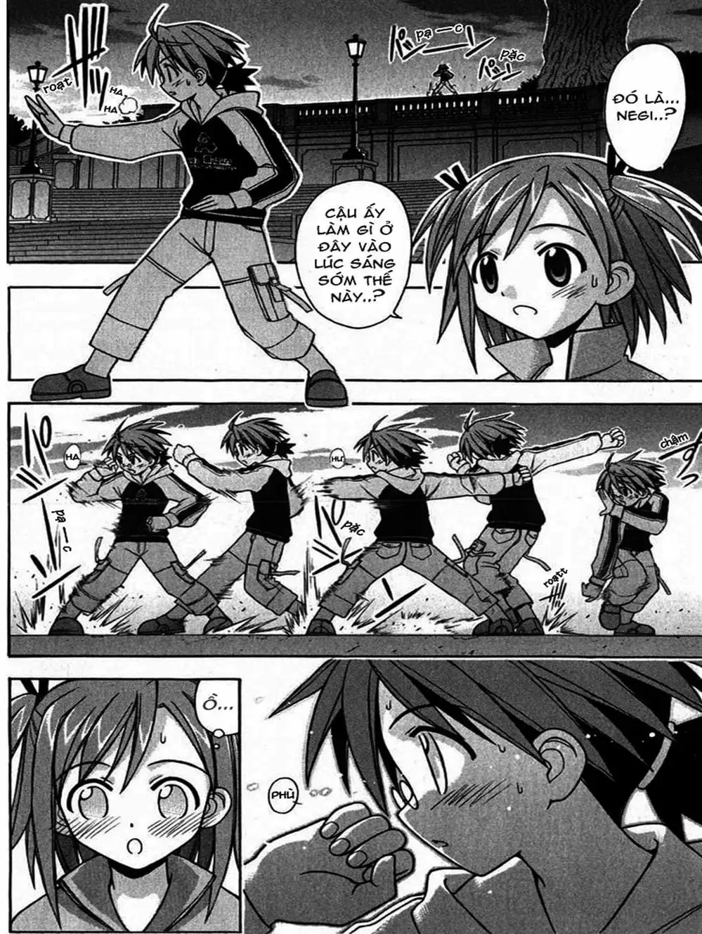 Truyện Tranh Pháp Sư Tí Hon Negima - Mahou Sensei Negima! trang 10