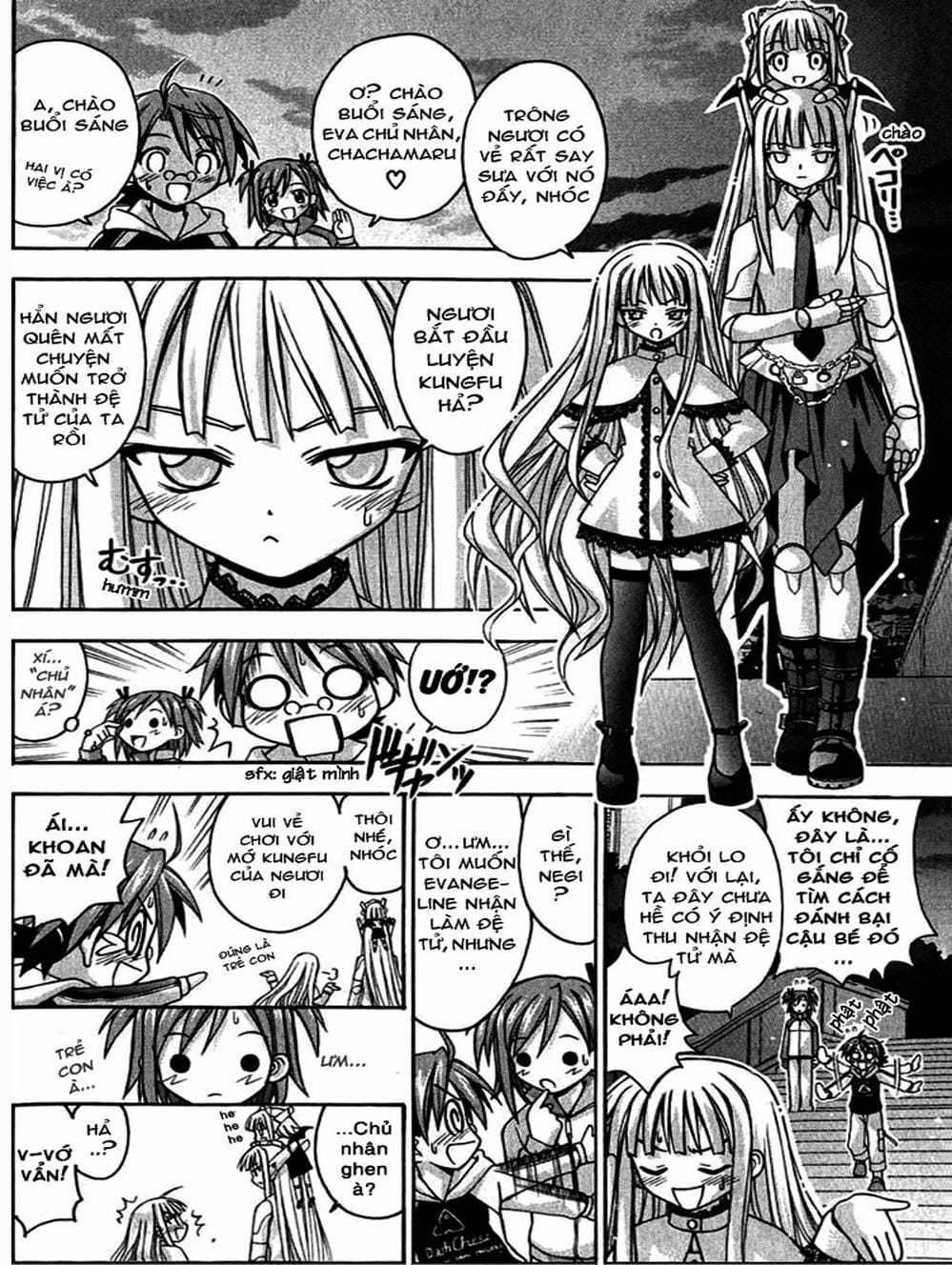 Truyện Tranh Pháp Sư Tí Hon Negima - Mahou Sensei Negima! trang 10