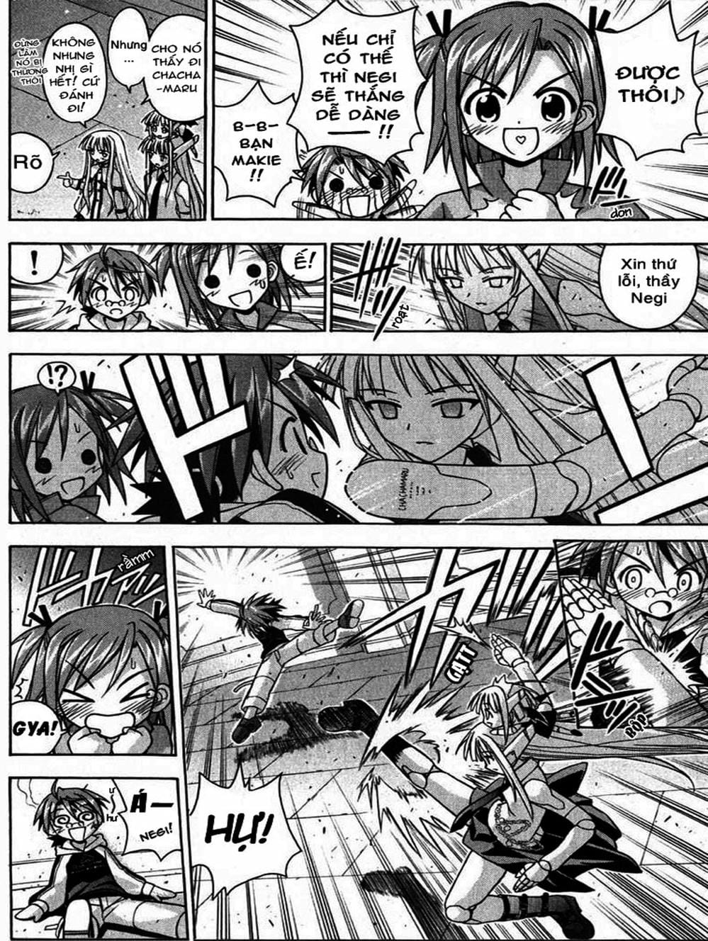 Truyện Tranh Pháp Sư Tí Hon Negima - Mahou Sensei Negima! trang 10