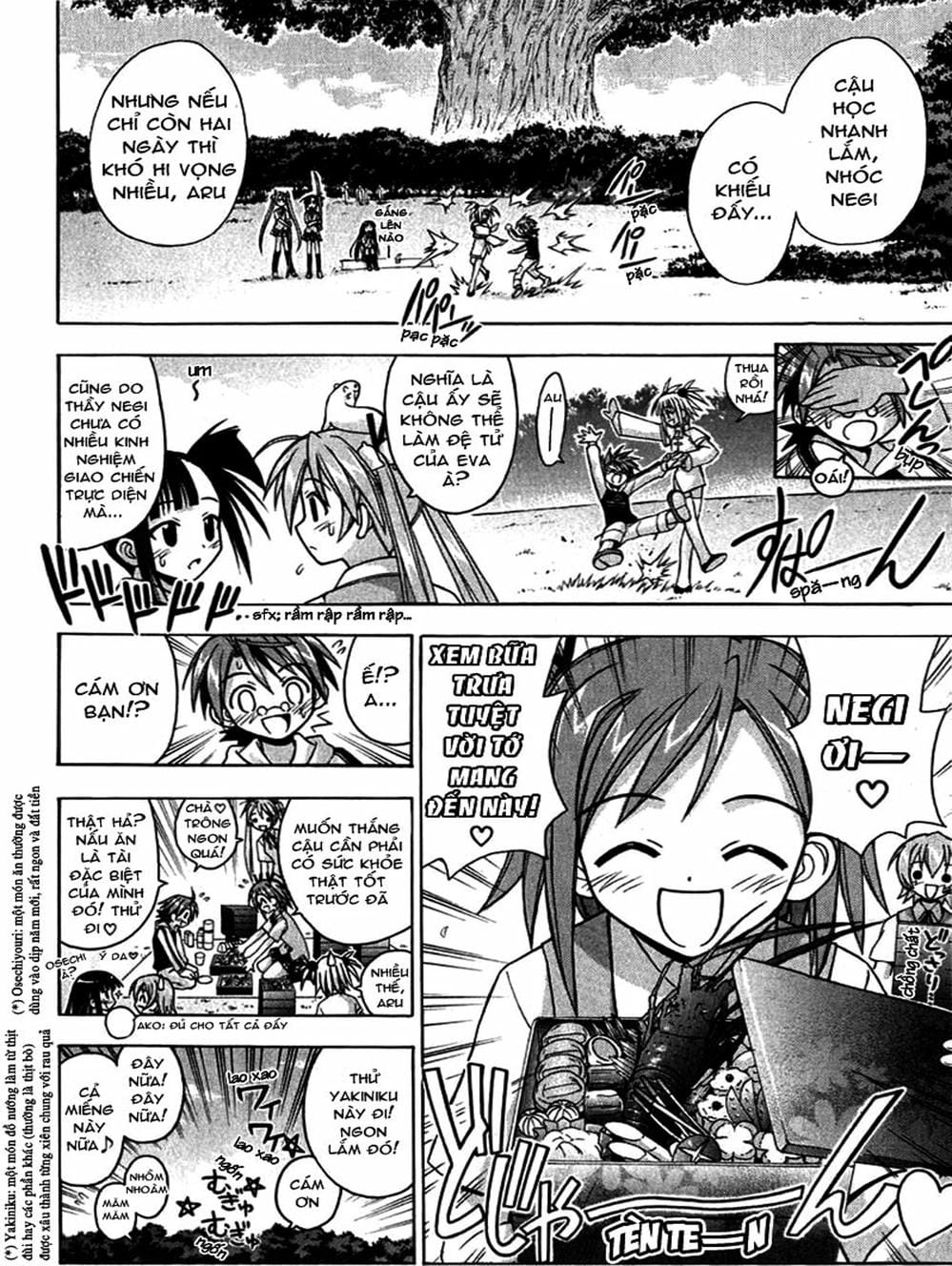 Truyện Tranh Pháp Sư Tí Hon Negima - Mahou Sensei Negima! trang 10
