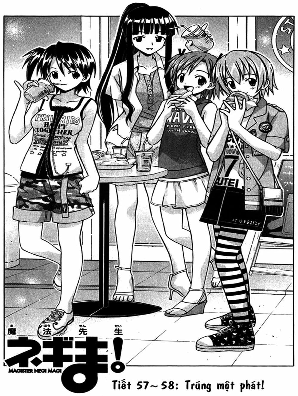 Truyện Tranh Pháp Sư Tí Hon Negima - Mahou Sensei Negima! trang 10