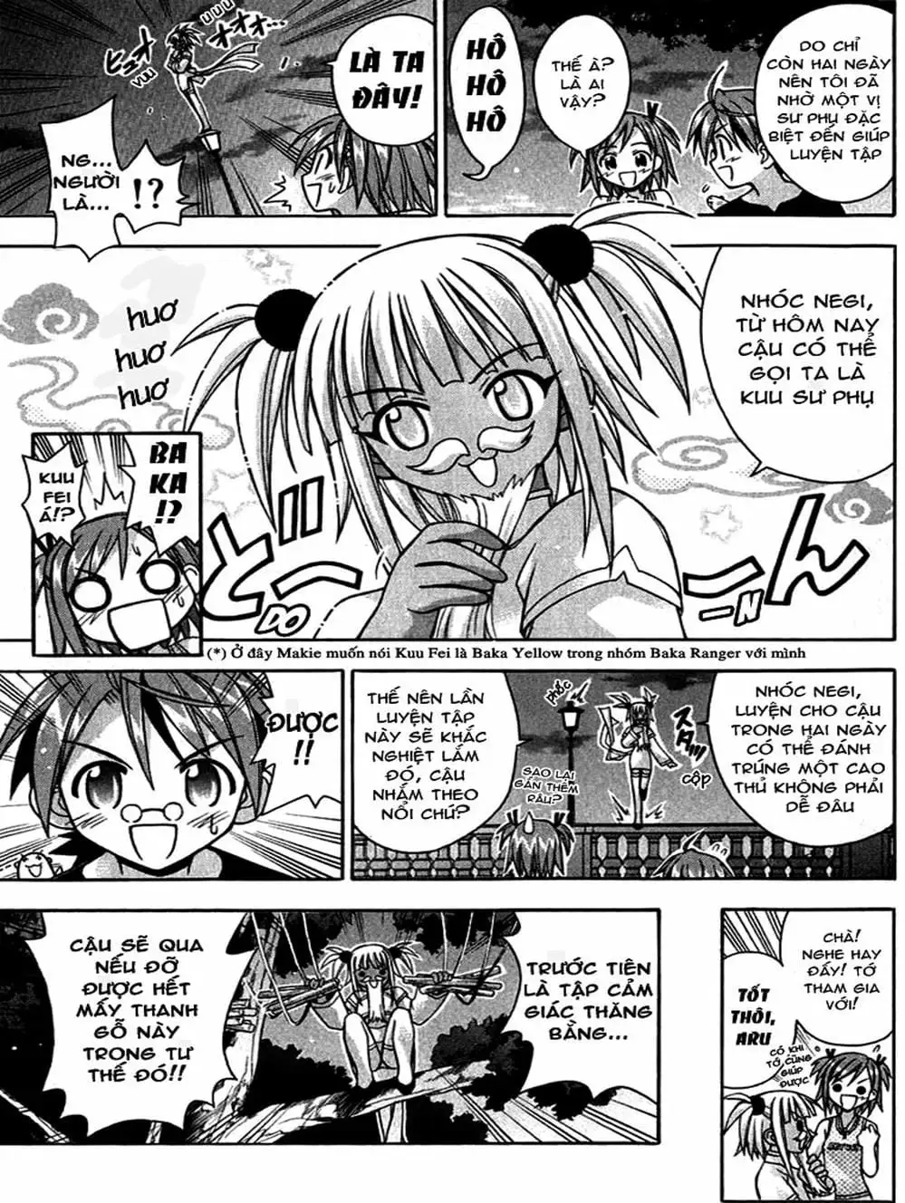 Truyện Tranh Pháp Sư Tí Hon Negima - Mahou Sensei Negima! trang 10