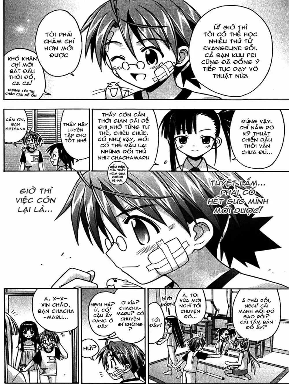 Truyện Tranh Pháp Sư Tí Hon Negima - Mahou Sensei Negima! trang 10