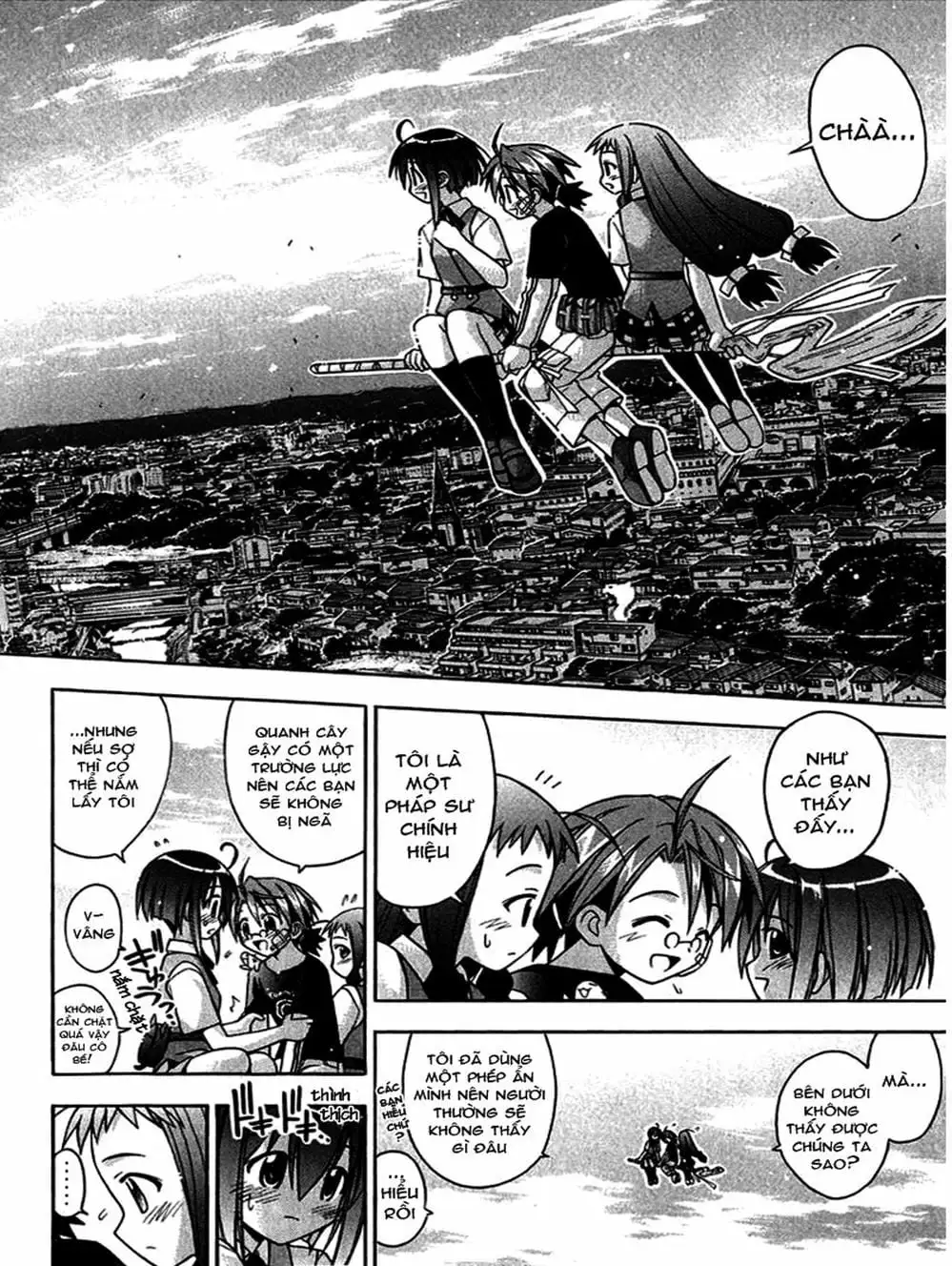 Truyện Tranh Pháp Sư Tí Hon Negima - Mahou Sensei Negima! trang 10