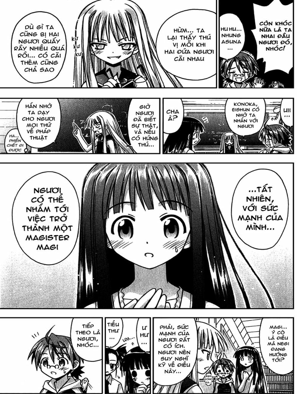 Truyện Tranh Pháp Sư Tí Hon Negima - Mahou Sensei Negima! trang 10