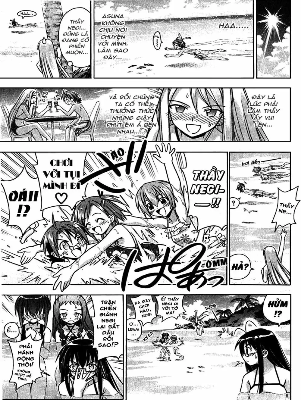 Truyện Tranh Pháp Sư Tí Hon Negima - Mahou Sensei Negima! trang 10