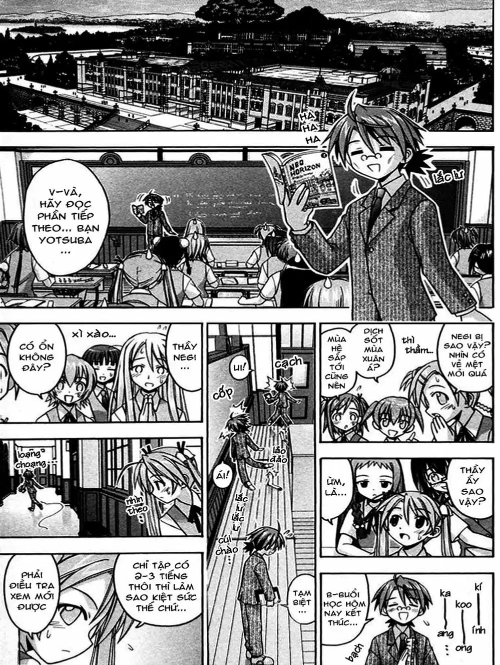 Truyện Tranh Pháp Sư Tí Hon Negima - Mahou Sensei Negima! trang 10