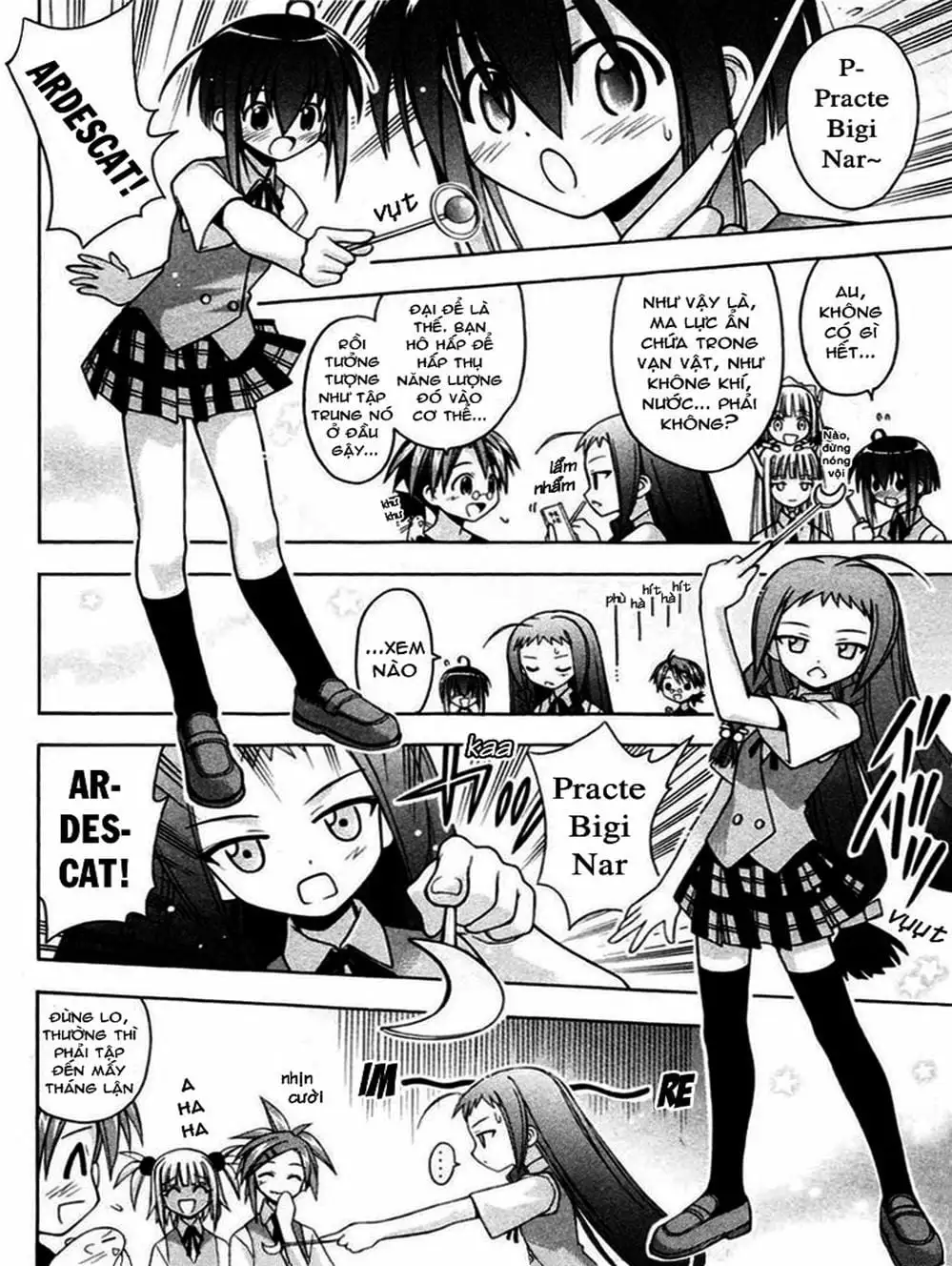 Truyện Tranh Pháp Sư Tí Hon Negima - Mahou Sensei Negima! trang 10