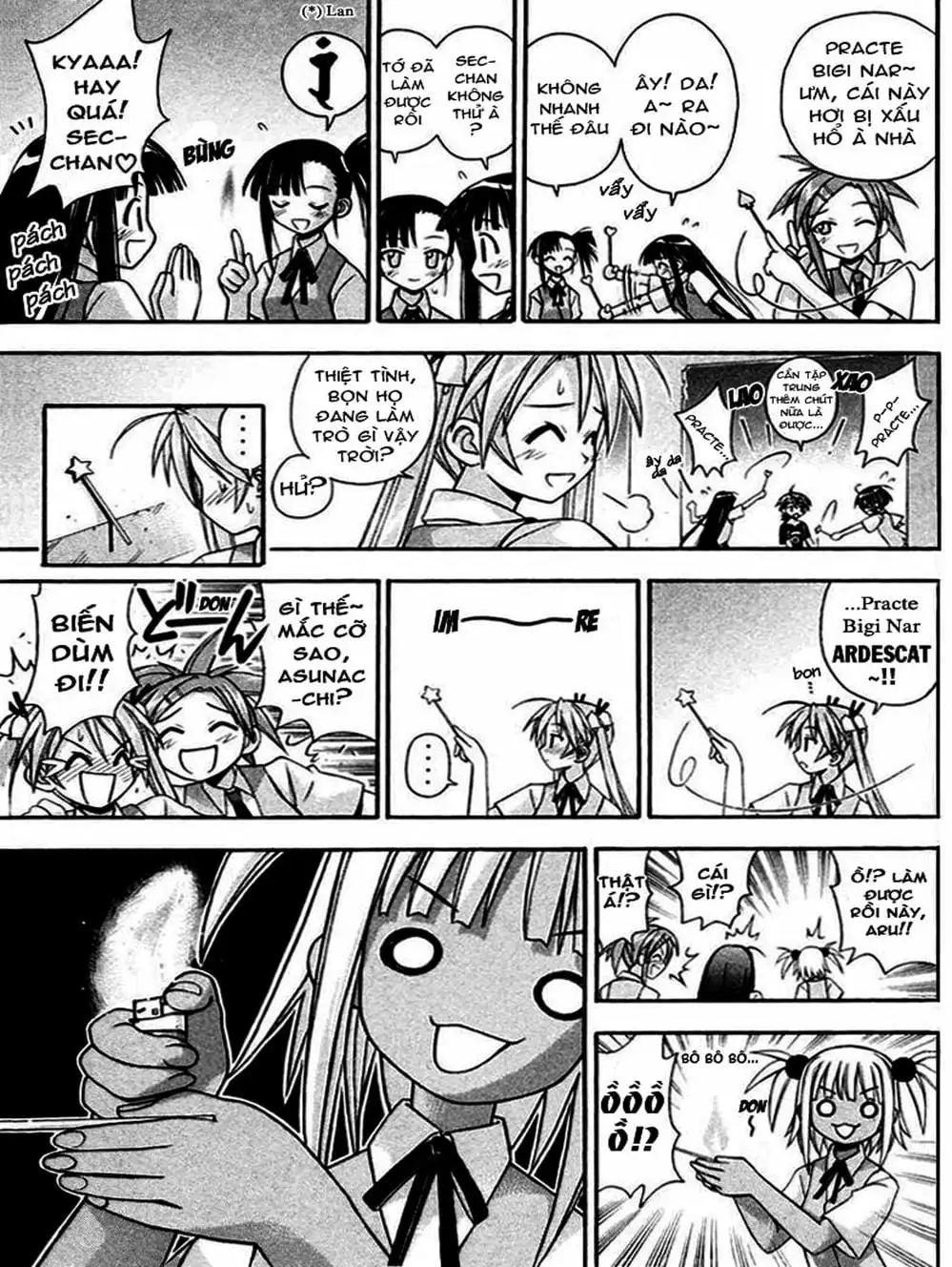 Truyện Tranh Pháp Sư Tí Hon Negima - Mahou Sensei Negima! trang 10