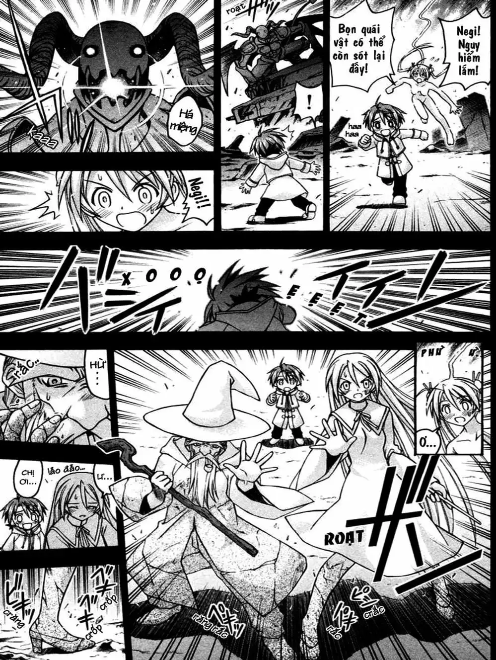 Truyện Tranh Pháp Sư Tí Hon Negima - Mahou Sensei Negima! trang 10