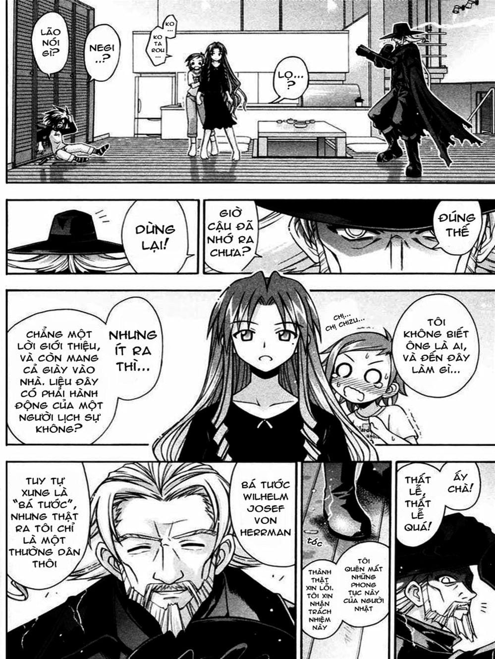 Truyện Tranh Pháp Sư Tí Hon Negima - Mahou Sensei Negima! trang 10