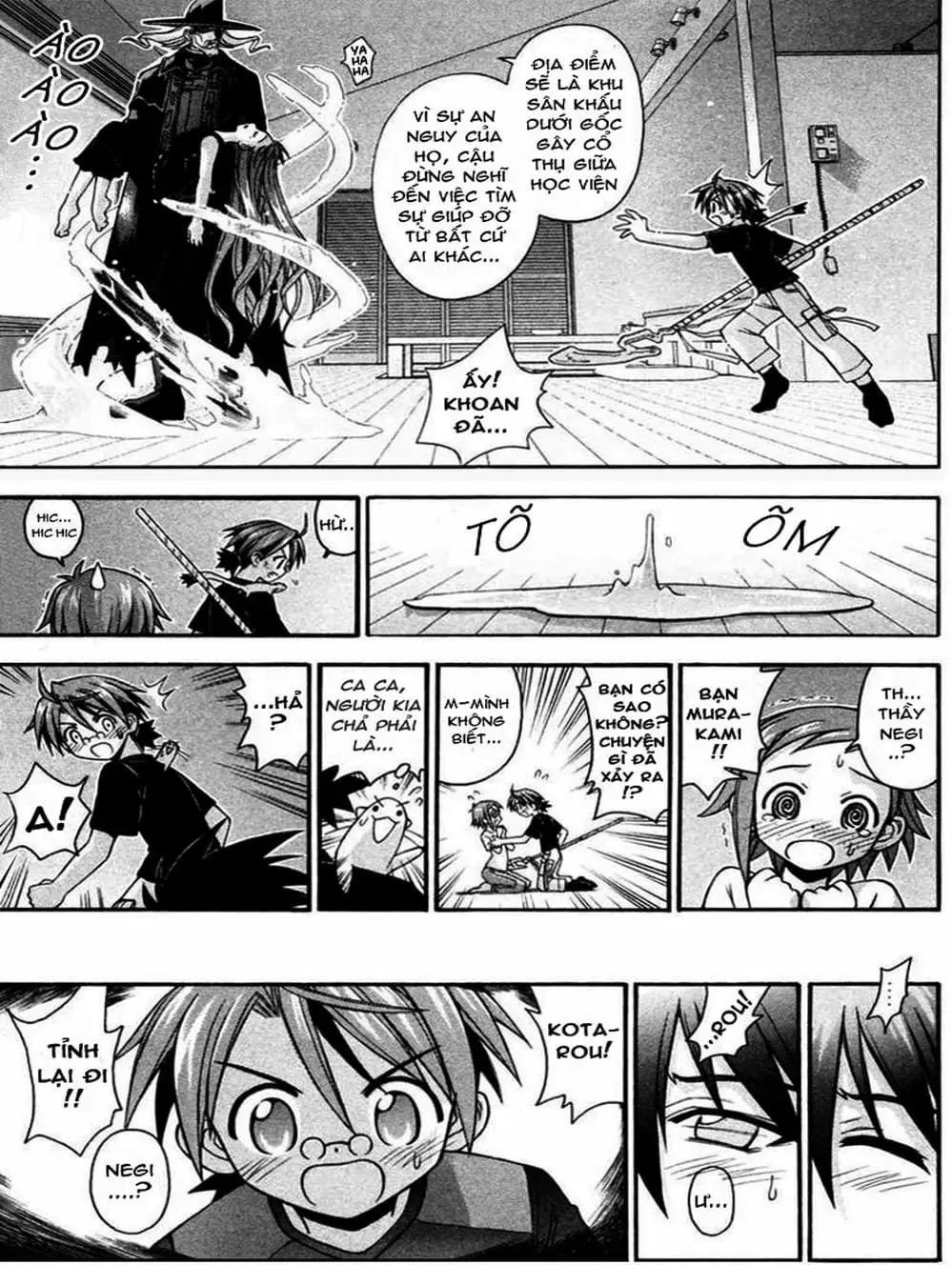 Truyện Tranh Pháp Sư Tí Hon Negima - Mahou Sensei Negima! trang 10