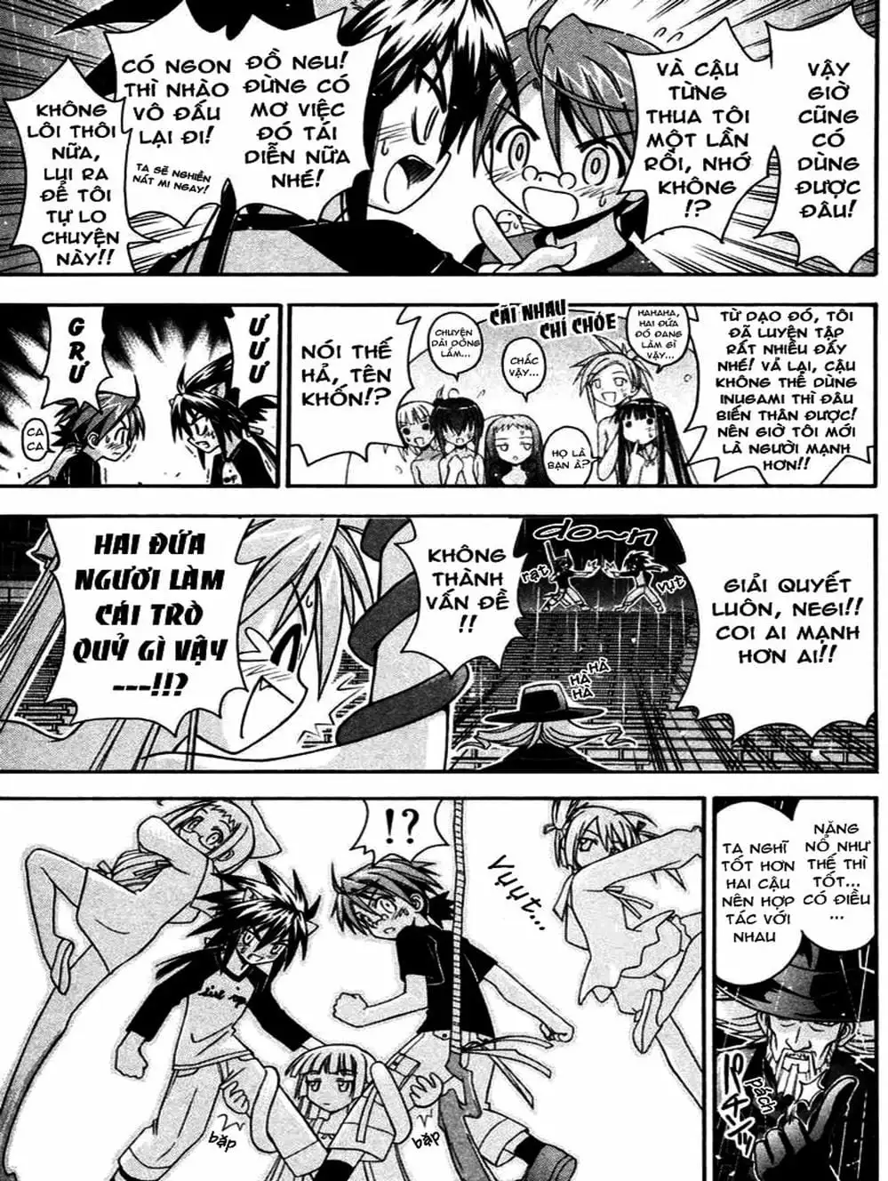 Truyện Tranh Pháp Sư Tí Hon Negima - Mahou Sensei Negima! trang 10