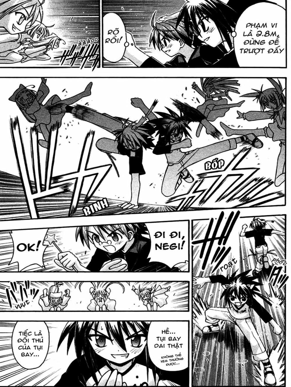 Truyện Tranh Pháp Sư Tí Hon Negima - Mahou Sensei Negima! trang 10