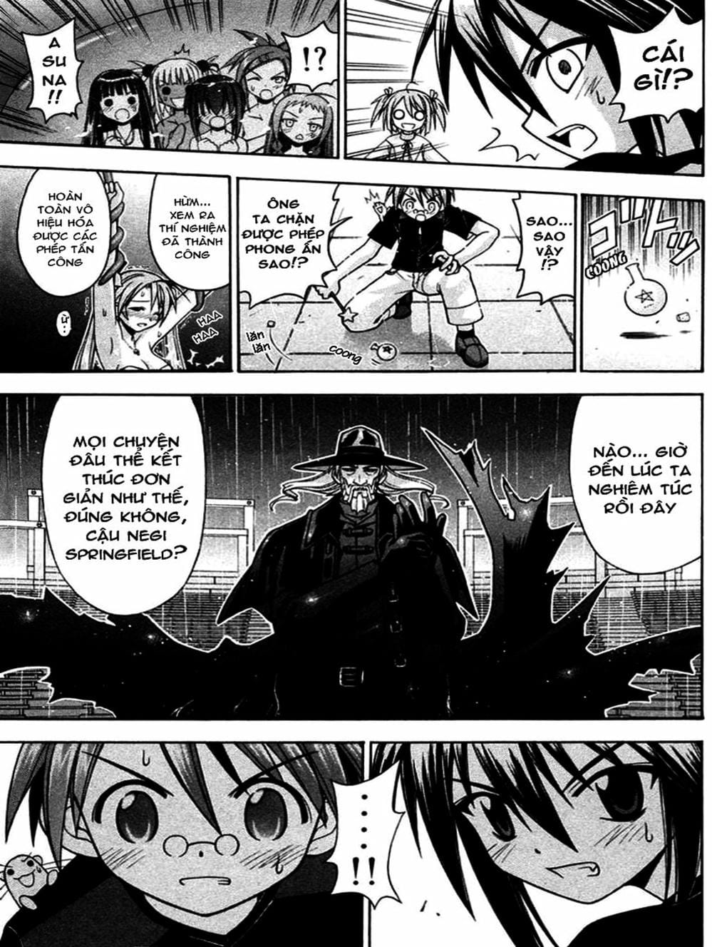 Truyện Tranh Pháp Sư Tí Hon Negima - Mahou Sensei Negima! trang 10