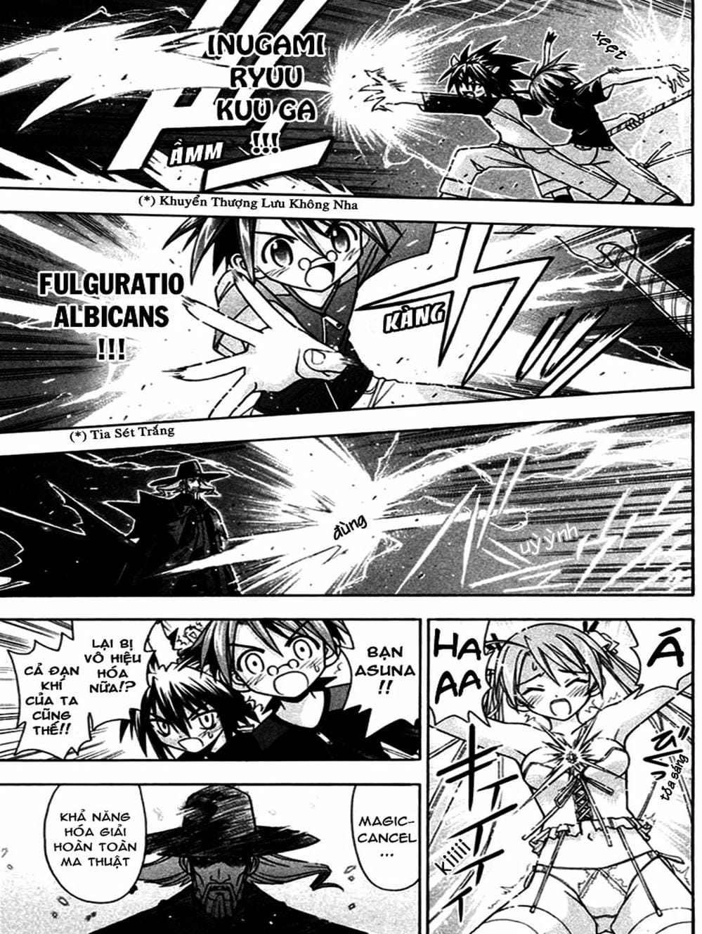 Truyện Tranh Pháp Sư Tí Hon Negima - Mahou Sensei Negima! trang 10