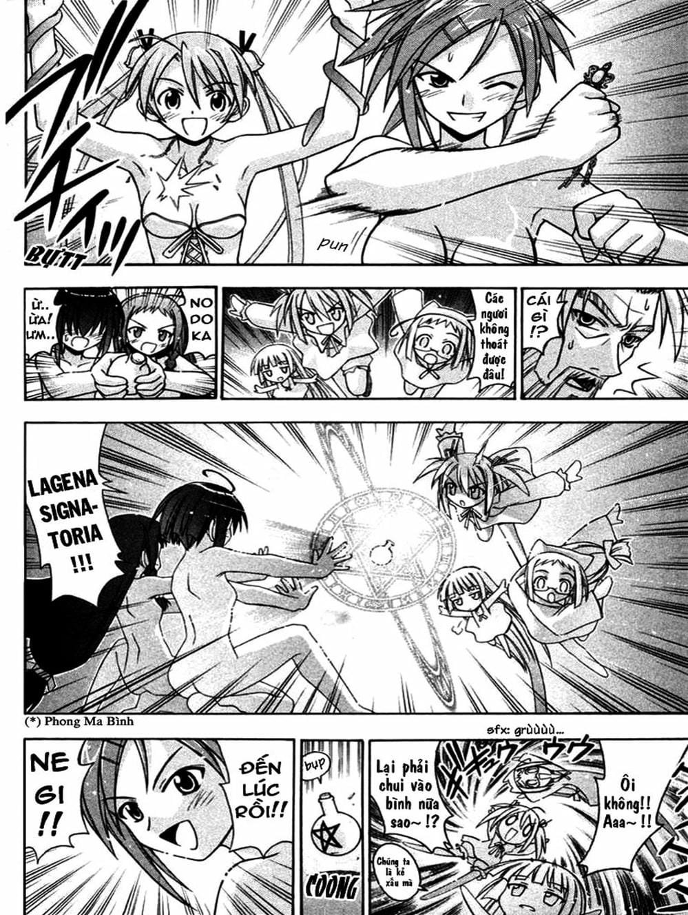 Truyện Tranh Pháp Sư Tí Hon Negima - Mahou Sensei Negima! trang 10