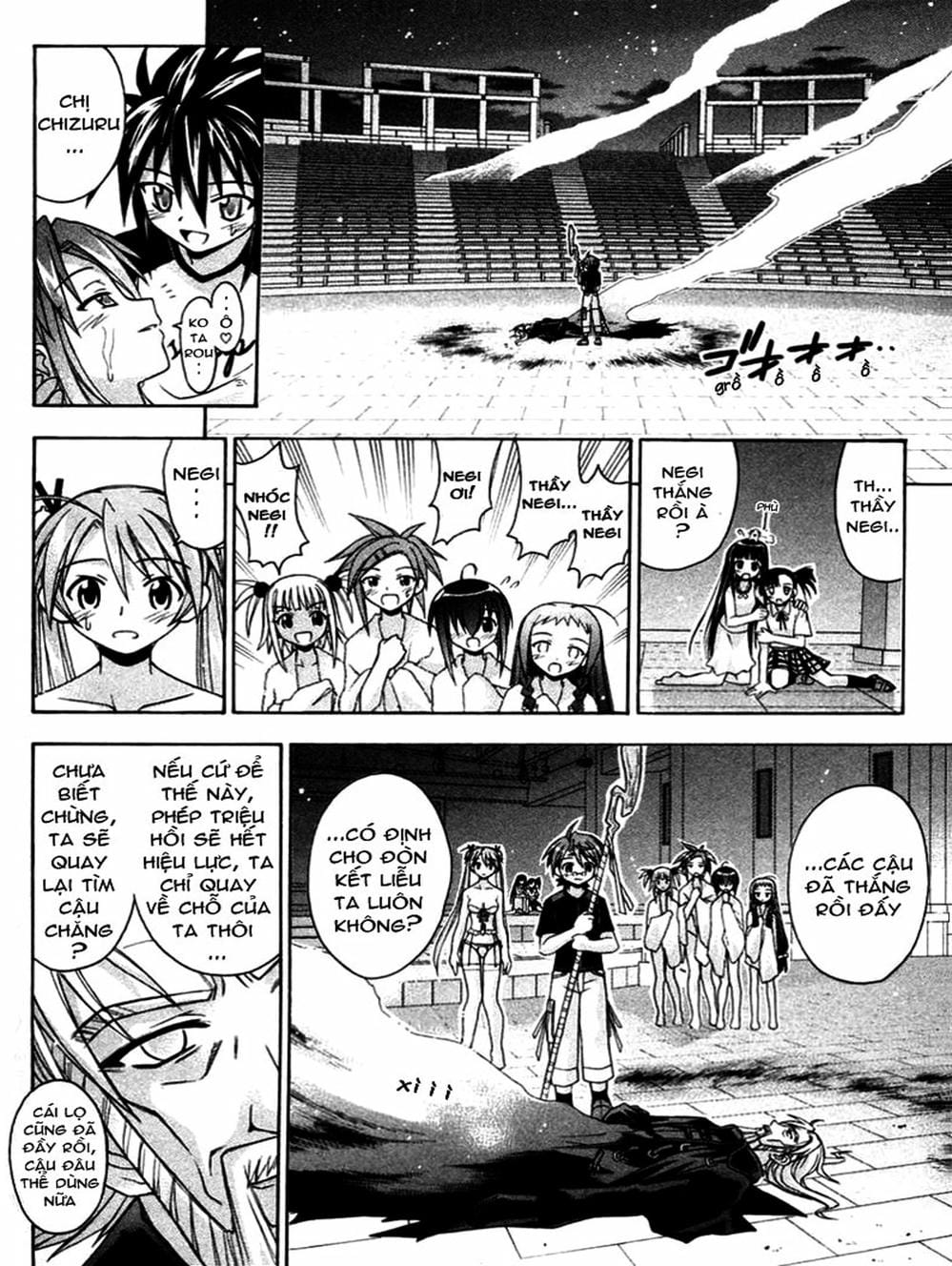 Truyện Tranh Pháp Sư Tí Hon Negima - Mahou Sensei Negima! trang 10