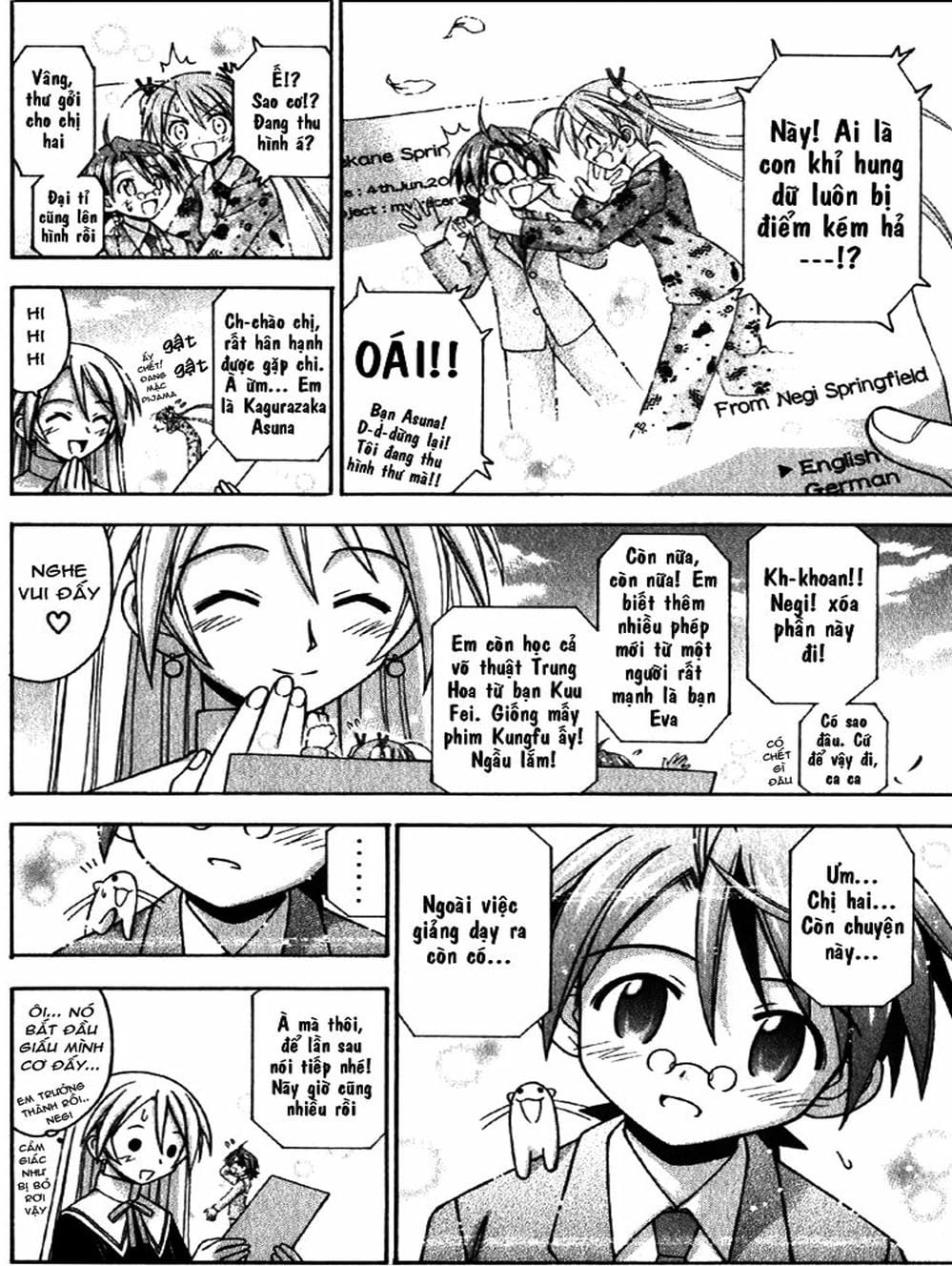 Truyện Tranh Pháp Sư Tí Hon Negima - Mahou Sensei Negima! trang 10