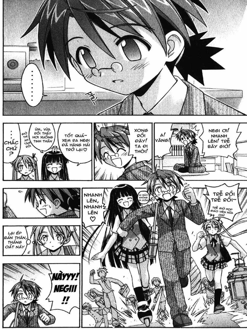 Truyện Tranh Pháp Sư Tí Hon Negima - Mahou Sensei Negima! trang 10