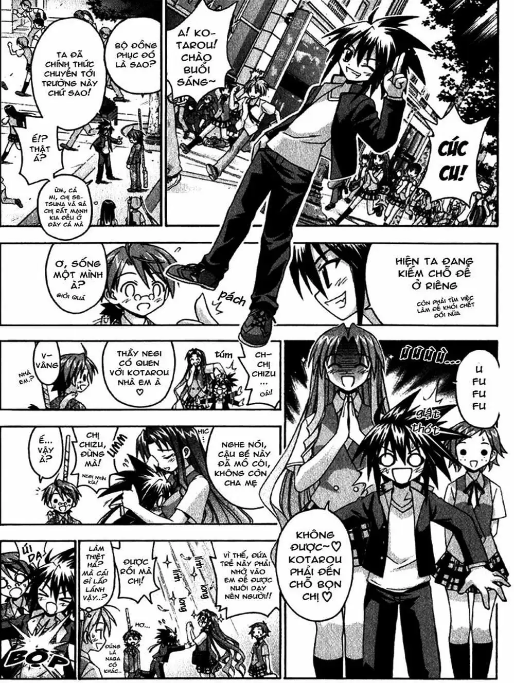 Truyện Tranh Pháp Sư Tí Hon Negima - Mahou Sensei Negima! trang 10