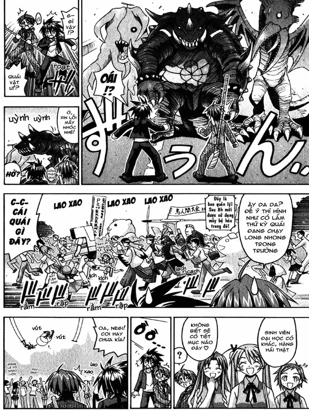 Truyện Tranh Pháp Sư Tí Hon Negima - Mahou Sensei Negima! trang 10