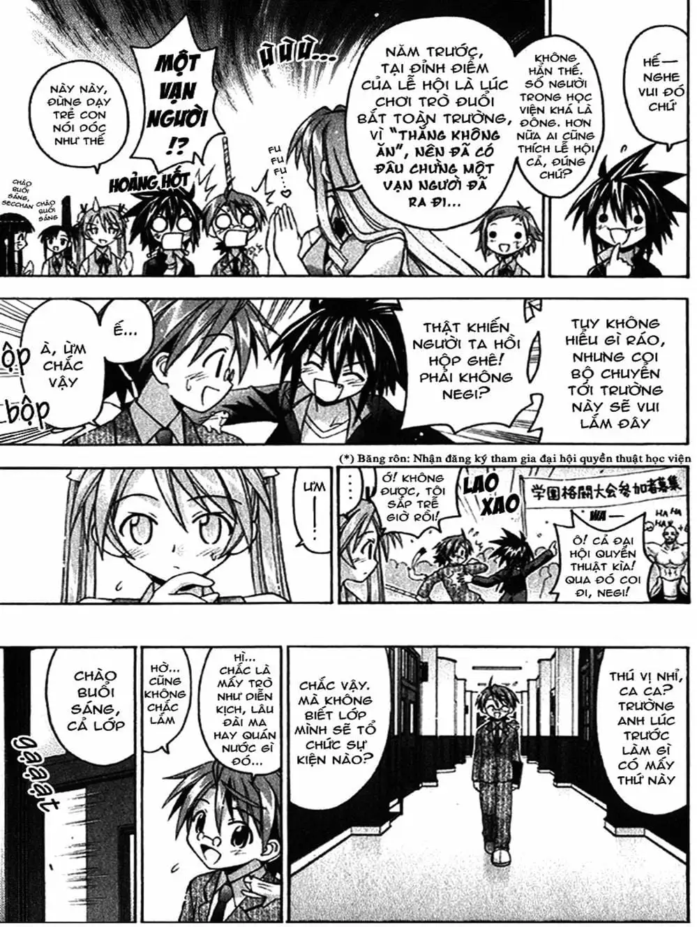 Truyện Tranh Pháp Sư Tí Hon Negima - Mahou Sensei Negima! trang 10