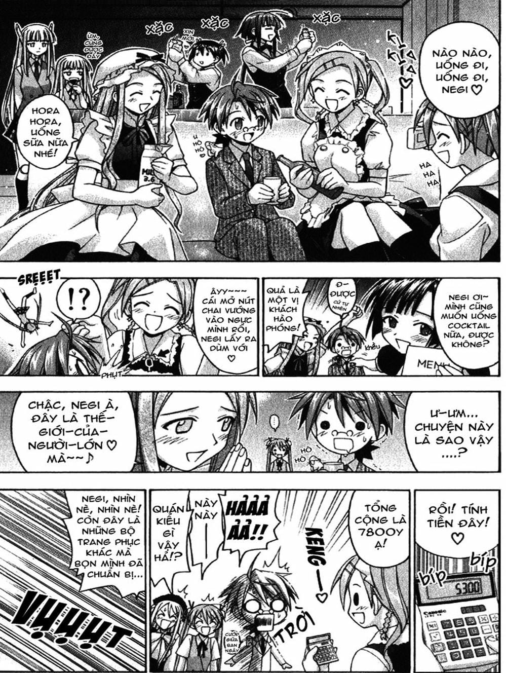 Truyện Tranh Pháp Sư Tí Hon Negima - Mahou Sensei Negima! trang 10